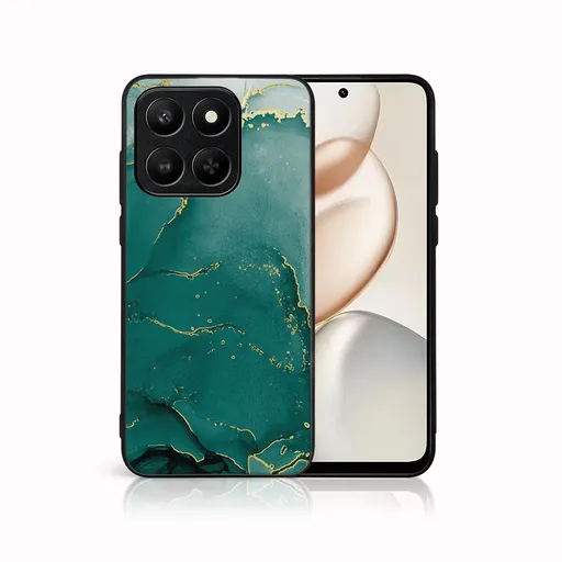 MY ART Ochranný kryt pre Honor 400 Smart 5G / Honor X7d GREEN MARBLE (145)