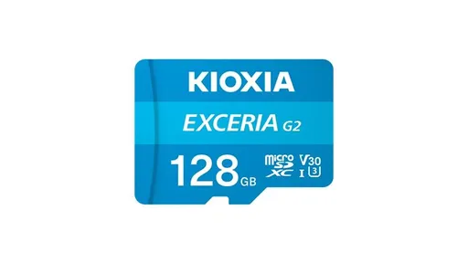 KIOXIA microSDXC Karta EXCERIA G2 128 GB, UHS-I U3 V30, s Adaptérom