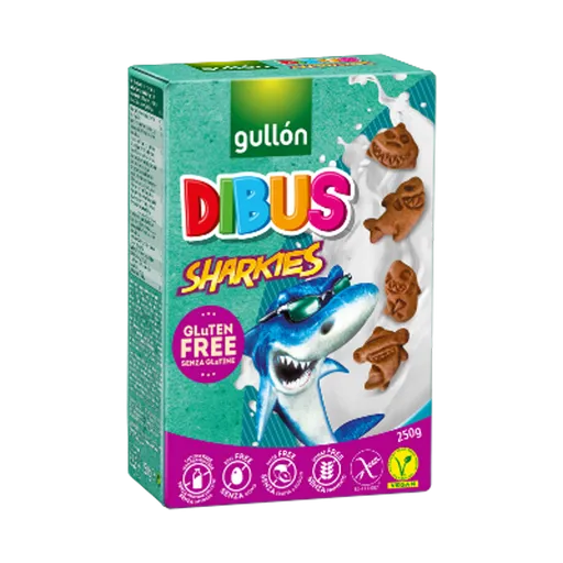 GULLÓN Sharkies sušienky bez lepku 250 g