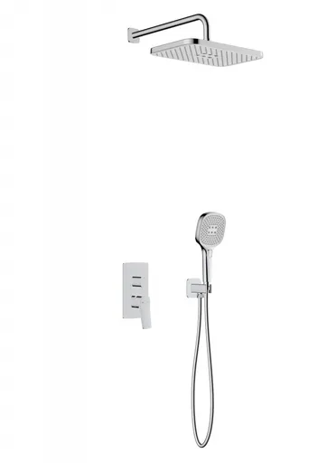 KFA - Súprava sprchová Malaga, podomietková, chróm 4529-501-00