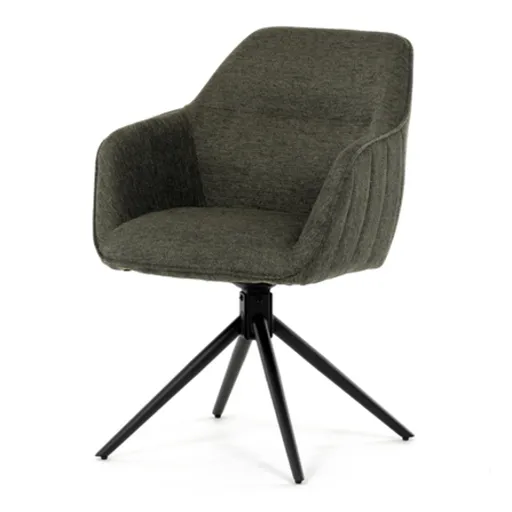 Jedálenská stolička Autronic 59x83 cm zelená látka HC-536 GRN2