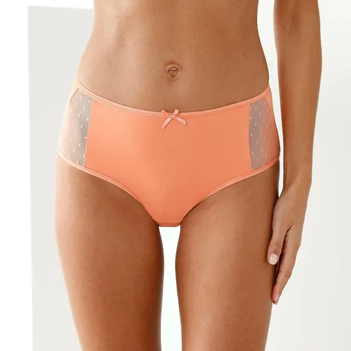 Súprava 2 maxi nohavičiek z mikrovlákna a tylu