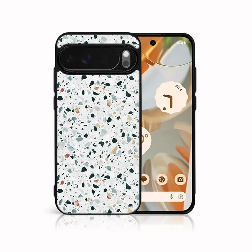 MY ART Ochranný kryt pre Google Pixel 10 Pro XL GREY TERRAZZO (163)