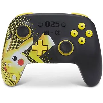 PowerA Enhanced Wireless Controller – Pokémon Pikachu 025 – Nintendo Switch (617885026799)