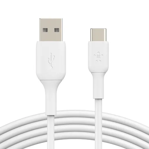 Belkin BOOST CHARGE™ USB-C/USB-A kábel, 1m, biely