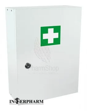 Interpharm nástenná Lekárnička bez náplne drevená biela