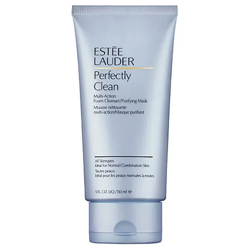 Estée Lauder multifunkční čistiace pena a čistiace maska 2 v 1 Perfectly Clean Multi-Action Foam Cleanser/Purifying Mask 150 ml