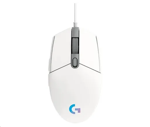 Logitech herná myš G102 2nd Gen LIGHTSYNC Gaming Mouse, USB, EER, White
