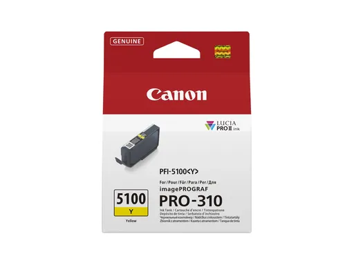Canon PFI-5100 Y 6955C001 žltá (yellow) originálna cartridge