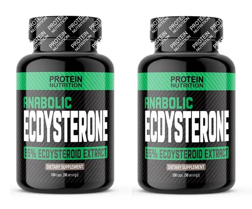 1+1 Zadarmo: Anabolic Ecdysterone - Protein Nutrition 100 kaps. + 100 kaps.