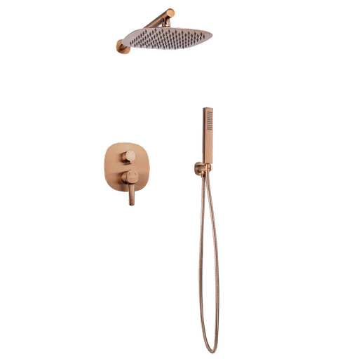 INVENA - Sprchová batéria podomietková GLAMOUR meď BS-02-014-V