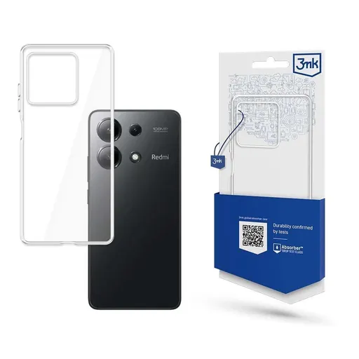 3mk ochranný kryt Clear Case pre Redmi Note 13 4G, číra