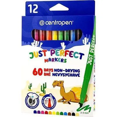 Popisovač Centropen 2510/12 12 farieb valcový hrot 2-3mm