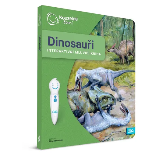 ALBI Kúzelné čítanie kniha Dinosaury