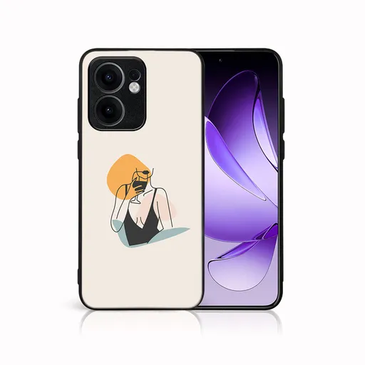 MY ART Ochranný kryt pre Oppo Reno13 F 5G / Reno13 FS 5G WOMAN (197)
