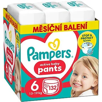 PAMPERS Pants vel. 6 (132 ks) - měsíční zásoba (8006540068632)