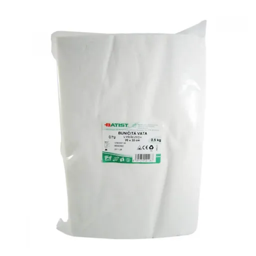 BATIST Vata buničitá prírez 20 x 30 cm 1 kg