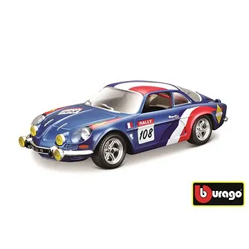 Bburago Alpine Renault A110 1600S Blue 1971 (4893993220229)