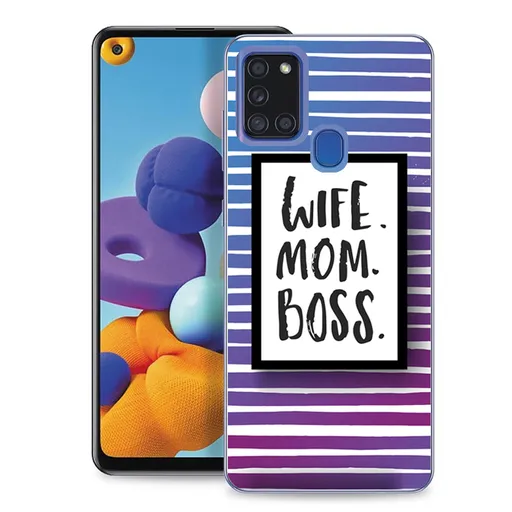 MY ART Ochranný kryt Samsung Galaxy A21s WIFE (001)