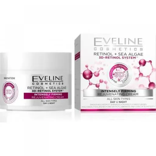 EVELINE Retinol & Morské riasy denný a nočný krém 50 ml