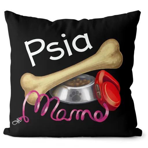 Vankúš Psia mama (Velikost: 40 x 40 cm)