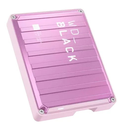 WD BLACK P10 Game Drive 4TB, ružový, 2.5", USB 3.2