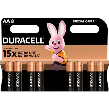 Duracell Basic alkalická batéria 8 ks (AA) (81480581)