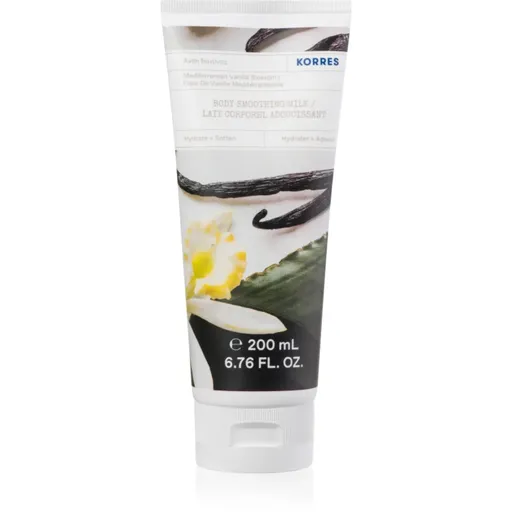 Korres Mediterranean Vanilla Blossom hydratačné telové mlieko s mandľovým olejom 200 ml
