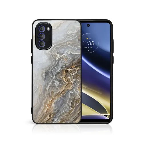 MY ART Ochranný kryt pre Motorola Moto G31 / G41 BEIGE (151)