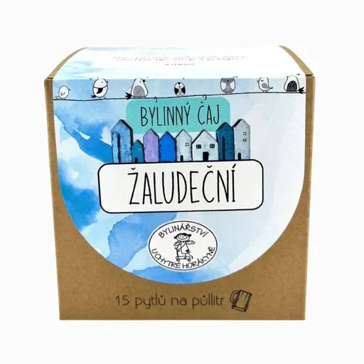 Porcovaný bylinný čaj "Žalúdočný"  - 45g (15x3g)- Bylinářství U Chytré horákyně