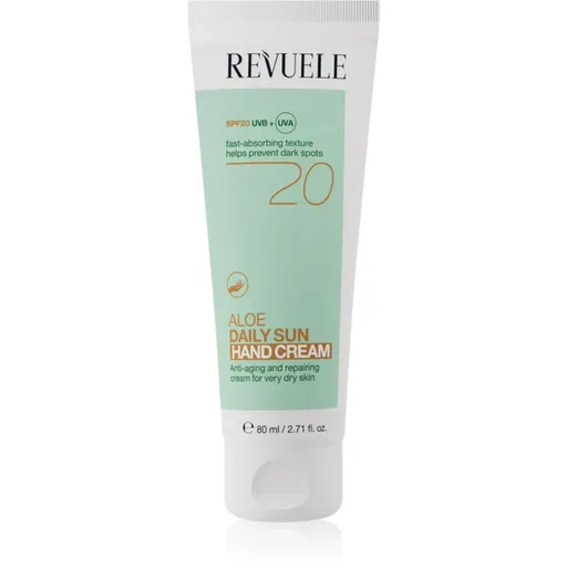 Revuele Aloe Daily Sun Hand Cream SPF 20 ochranný krém na ruky SPF 20 80 ml