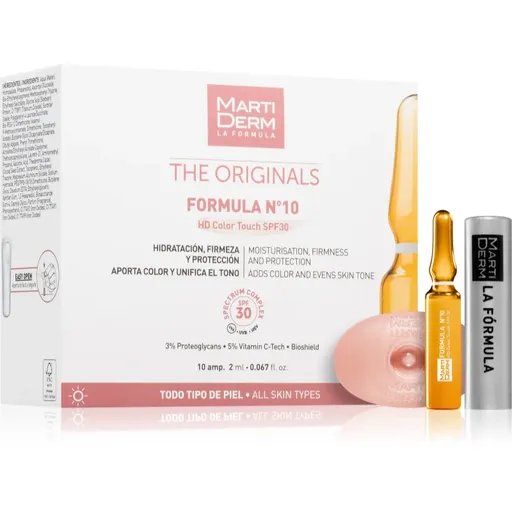 MartiDerm Essentials Formula 10 ochranné sérum v ampulkách SPF 30 10x2 ml