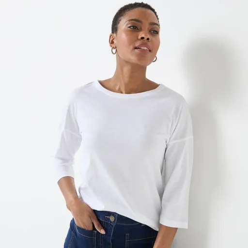 Voľné tričko so 7/8 rukávmi