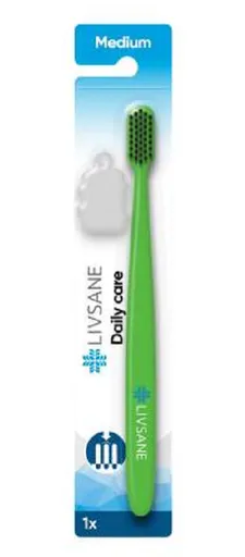 LIVSANE Zubná kefka Daily care Medium