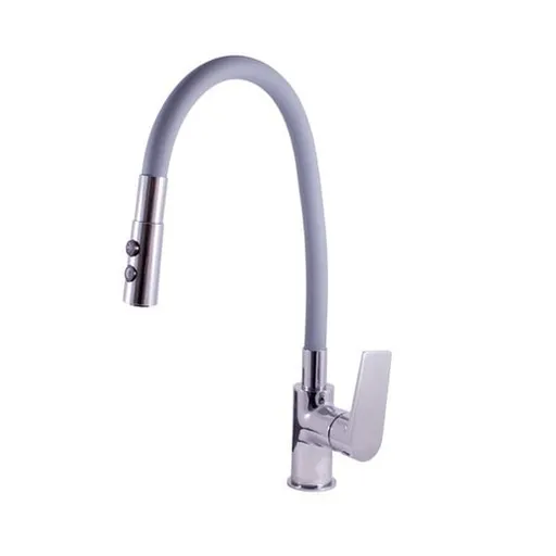 RAV SLEZÁK Colorado drezová batéria so silikónovým ramienkom sivá / chróm co119.0/12 CO119.012