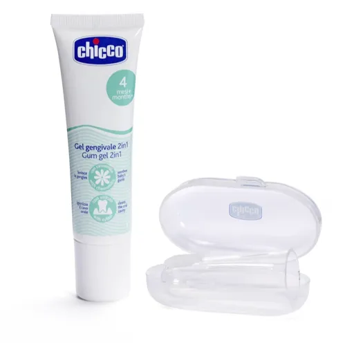 Chicco Oral Care Set sada zubnej starostlivosti pre bábätká 4 m+ 1 ks