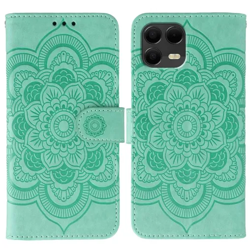 ART MANDALA Peňaženkový obal pre T Phone 3 Pro zelený