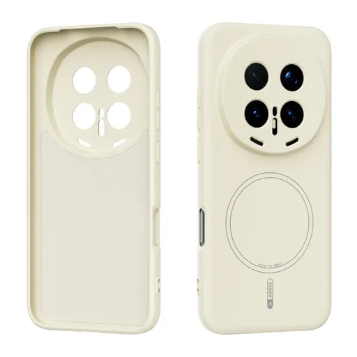 ABEEL SILICONE MAGSAFE Ochranný kryt pre Honor Magic8 Pro béžový