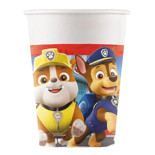 PROCOS Papierový kelímok 200ml Paw Patrol 8ks