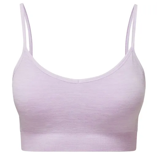 TriDri® Bezšvová športová podprsenka 3D Fit - Fialový melír | XL