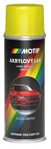 AUTOSPREJ ŠKODA - Farba na auto v spreji AC6260 - žltá lemon 0,2 L