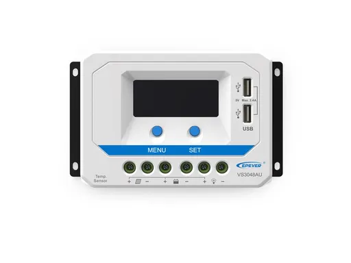 PWM solárny regulátor EPever 20A 12/24V s LCD displejom série VS