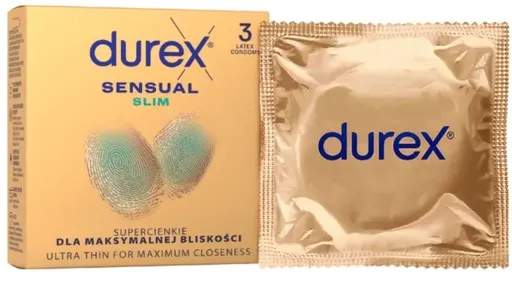 Durex Sensual Slim 3 ks