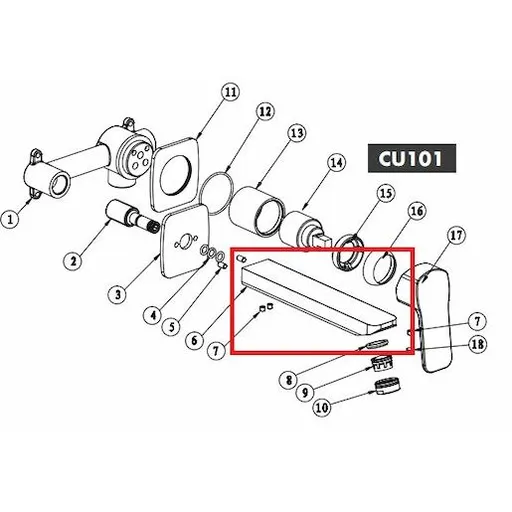 Náhradný diel Optima NDCU1016