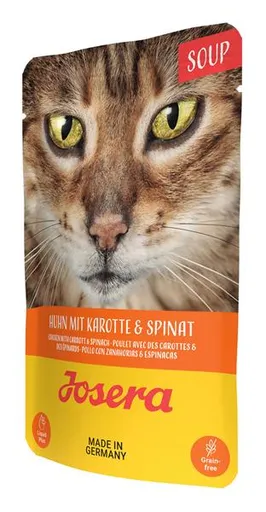 Josera Cat Super Premium polievka kuracia mrkva špenát 70 g