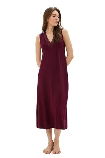 Luisa Moretti Dámska nočná bambusová košieľka BIANCA