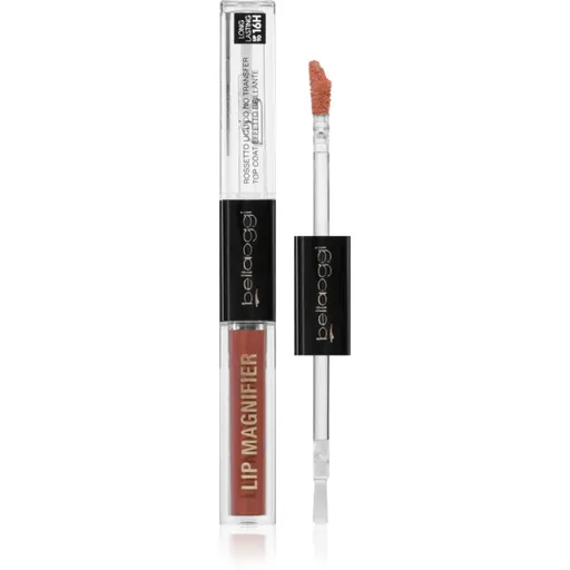 bellaoggi Lip Magnifier dlhotrvajúci rúž a lesk na pery 2 v 1 odtieň Vanilla Cake 2.7 ml