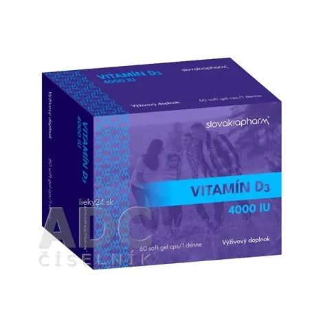 Slovakiapharm Vitamín D3 4000 IU