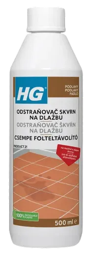 HG 166 - Odstraňovač škvŕn z dlažby 0,5 l 166