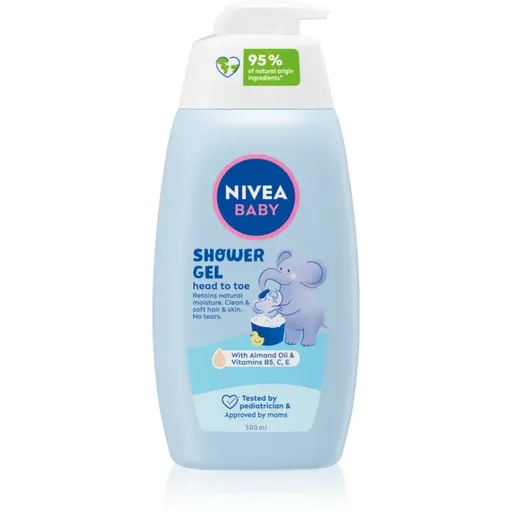 NIVEA BABY sprchový gél na telo a vlasy 500 ml